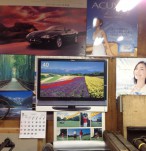 佐藤電気様　店頭ポスター用合紙製作